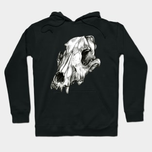 Canine Skull Hoodie